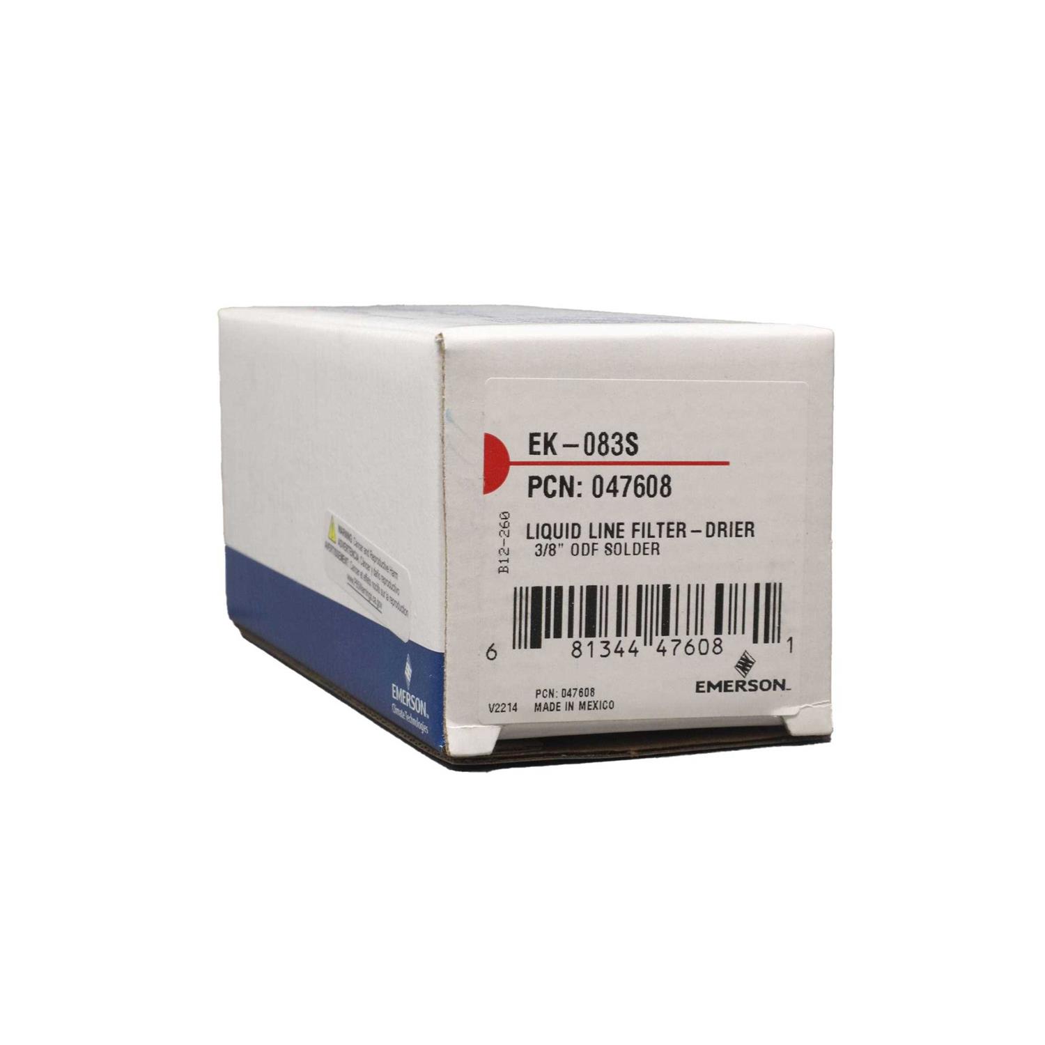 Emerson EK 083S EK Liquid Line Filter Drier 047608 - Image 4