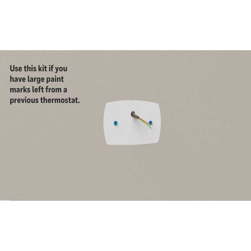 Honeywell Home THP2400A1080 Large Cover Plate Assembly for T-Series Thermostats - Image 5
