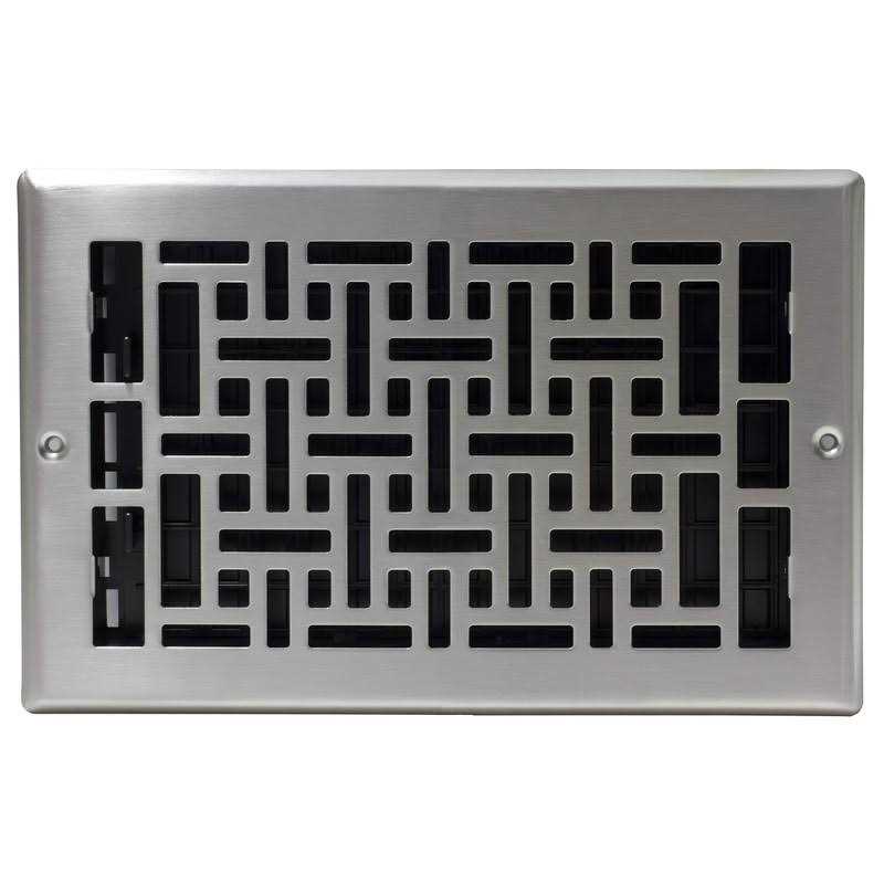 Decor Grates ajl610w-nkl oriental wall register - Image 5