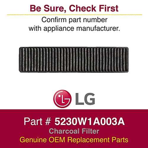 Genuine LG 5230W1A003A Microwave Charcoal Filter - Image 5