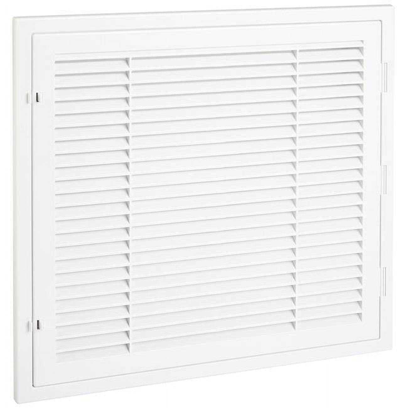 Havaco Technologies HT-2X2-RTN-BK Quick Connect 2 X 2 ft. Black Plastic Louvered Return - Image 5