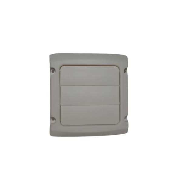Everbilt 4 in. Louvered Vent Cap in White LC4WXHD - Image 5