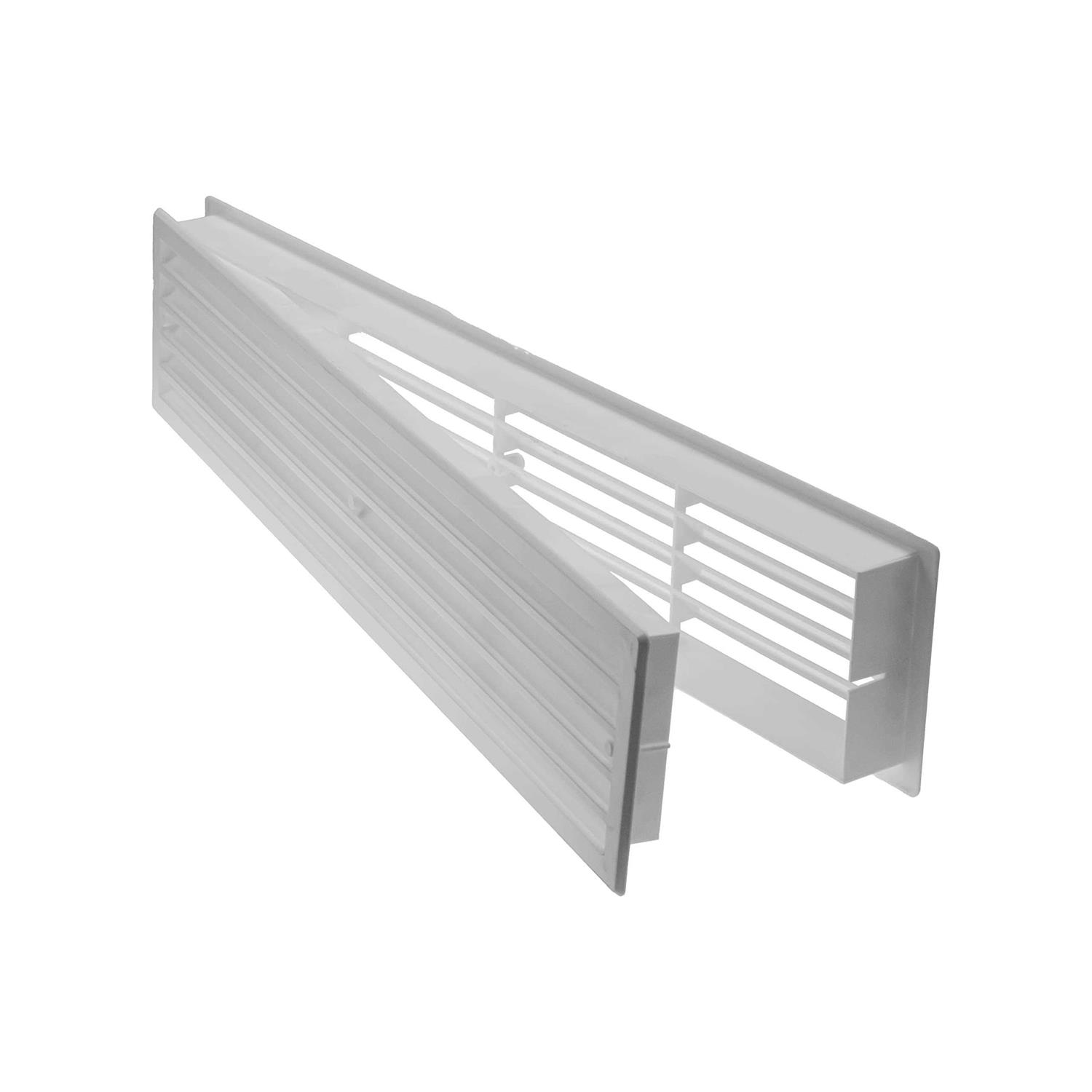 HVAC OV 17.7 x 3.6 Inch Door Air Vent Grille Two Sided Ventilation Cover - Image 4