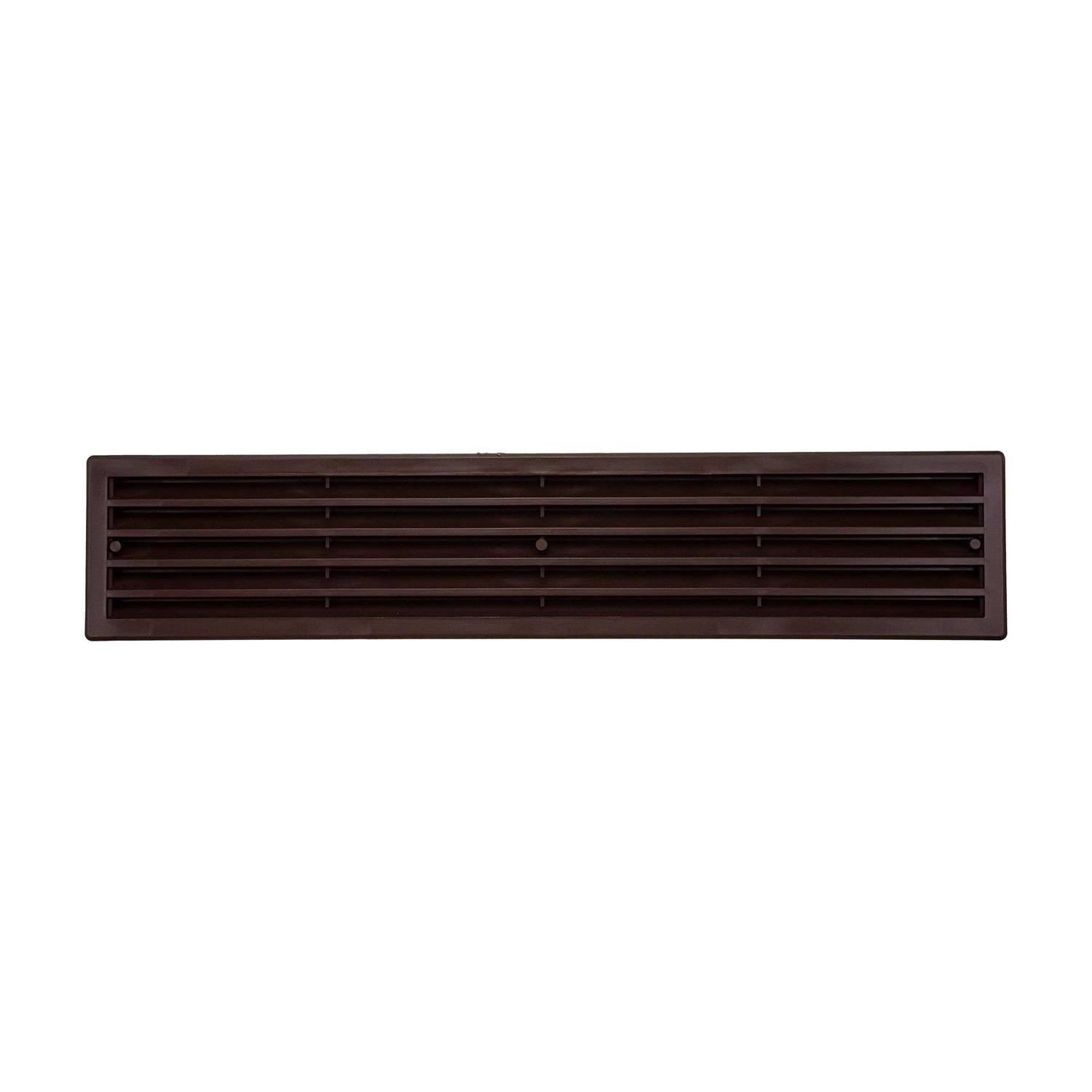 HVAC OV 17.7 x 3.6 Inch Door Air Vent Grille Two Sided Ventilation Cover - Image 5