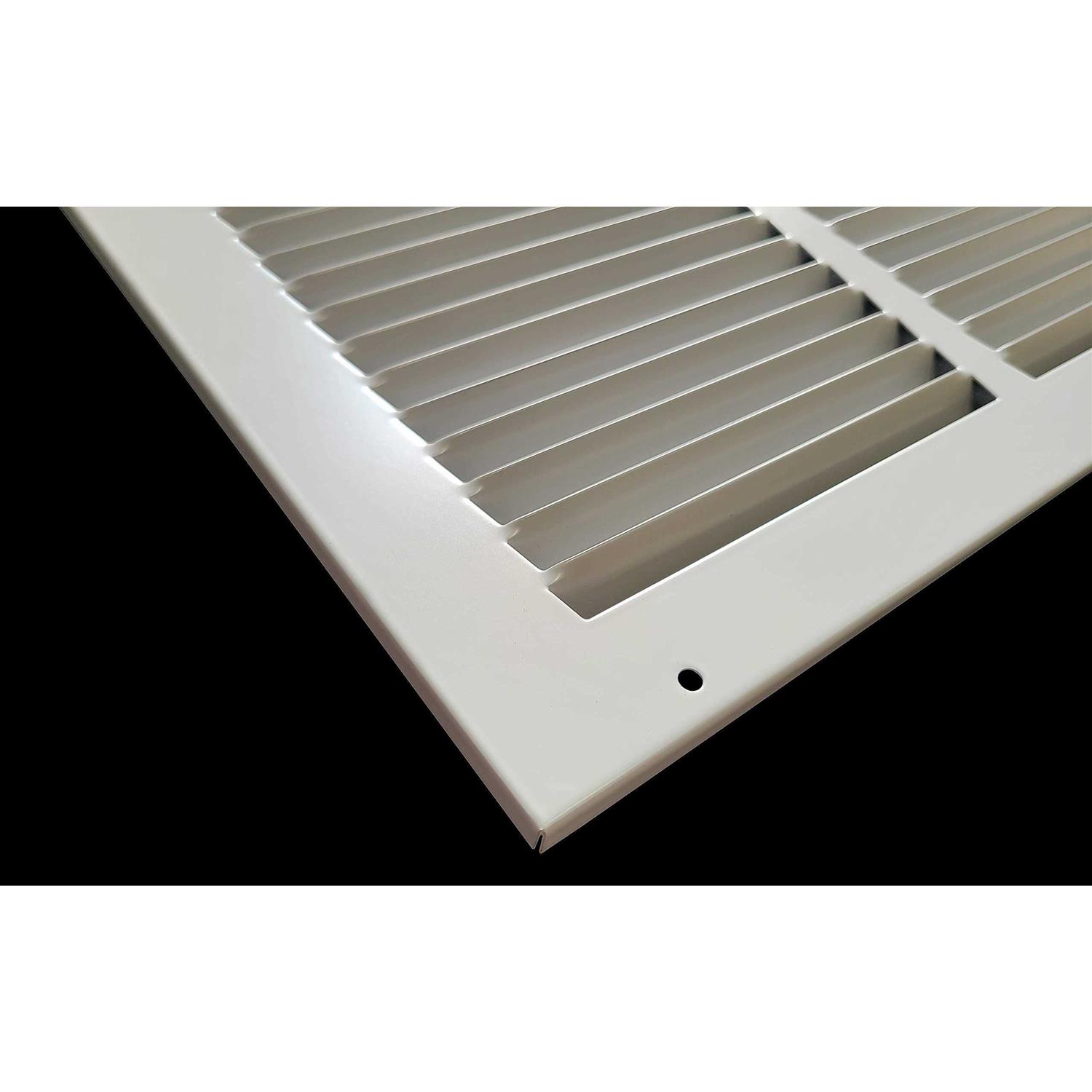 Handua 4W x 30H Steel Return Air Grille Vent Cover Grill for Sidewall and Ceiling - Image 3
