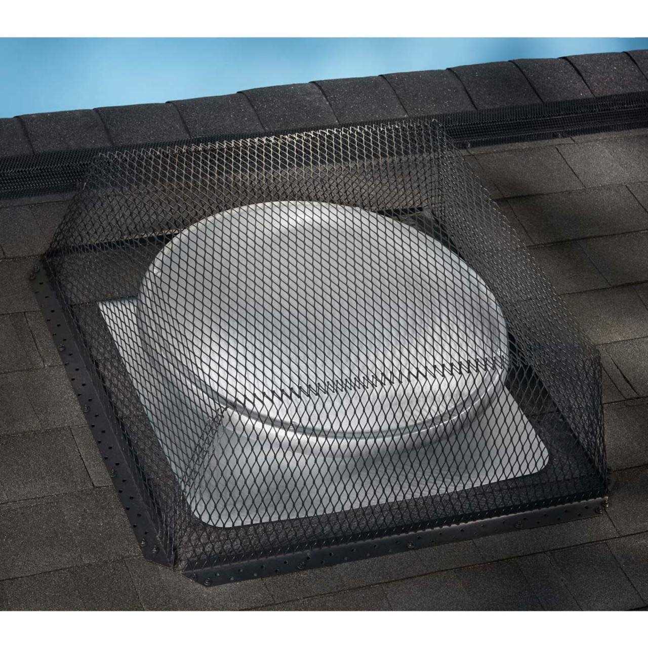 HY-C RVG3030G Black Galvanized-Steel Roof VentGuard - Image 3