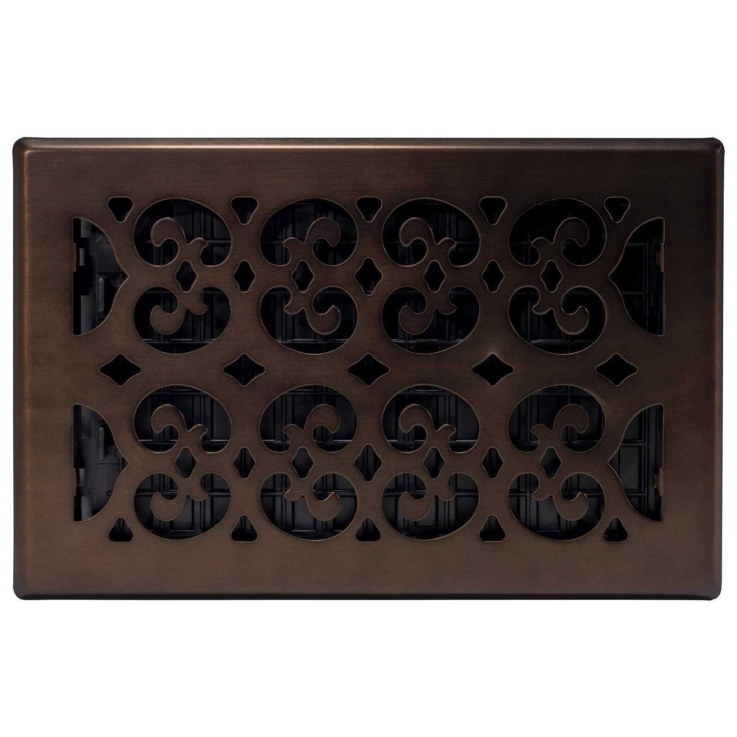 Decor Grates SPH610-RB Scroll Floor Register - Image 5