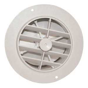 D & W Incorporated 3840RWH White Grille with Damper - Image 4