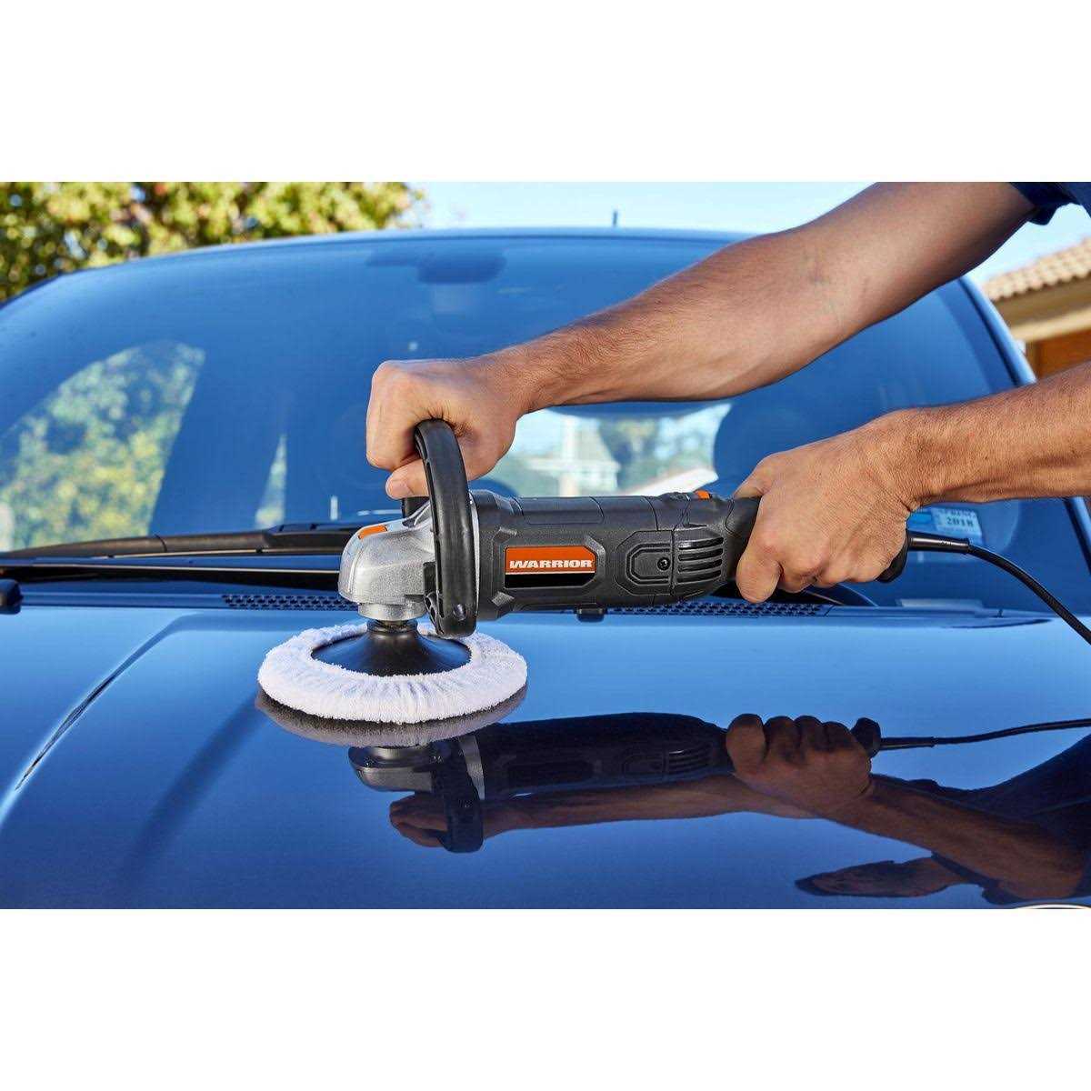 Warrior 10 Amp 7 in. Variable Speed Polisher/Sander - Image 3