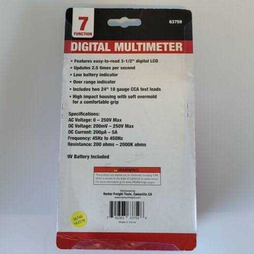 7-Function Digital Multimeter - Image 3