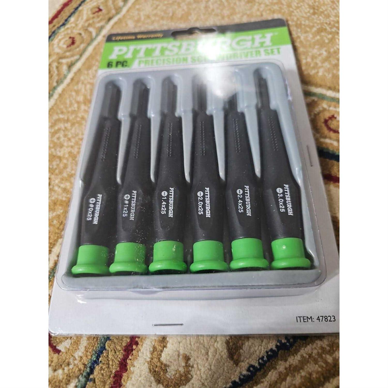 Pittsburgh Precision Screwdriver Set 6 Pcs - Image 5