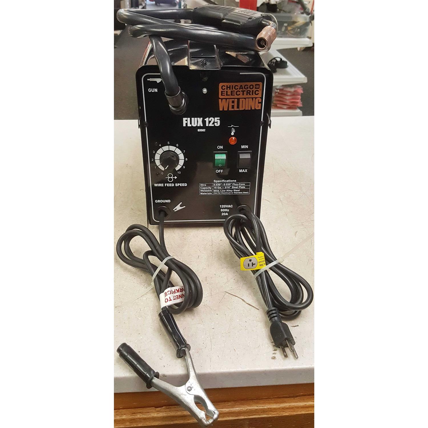 Chicago Electric Flux 125 Welder - Image 4