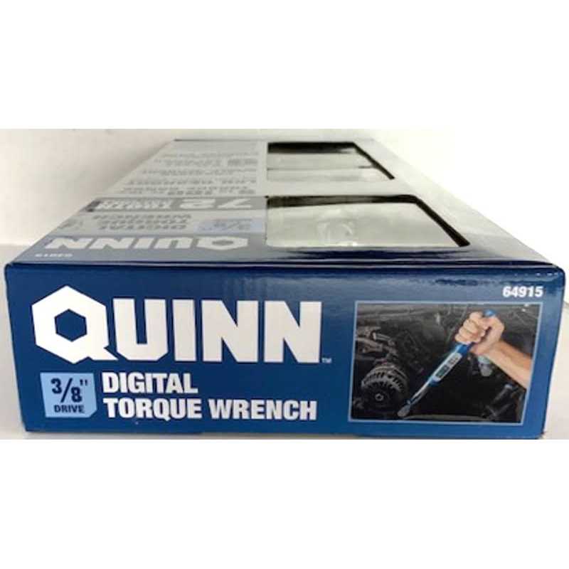 Quinn 64915 3/8 inch Drive Digital Torque Wrench - Image 5