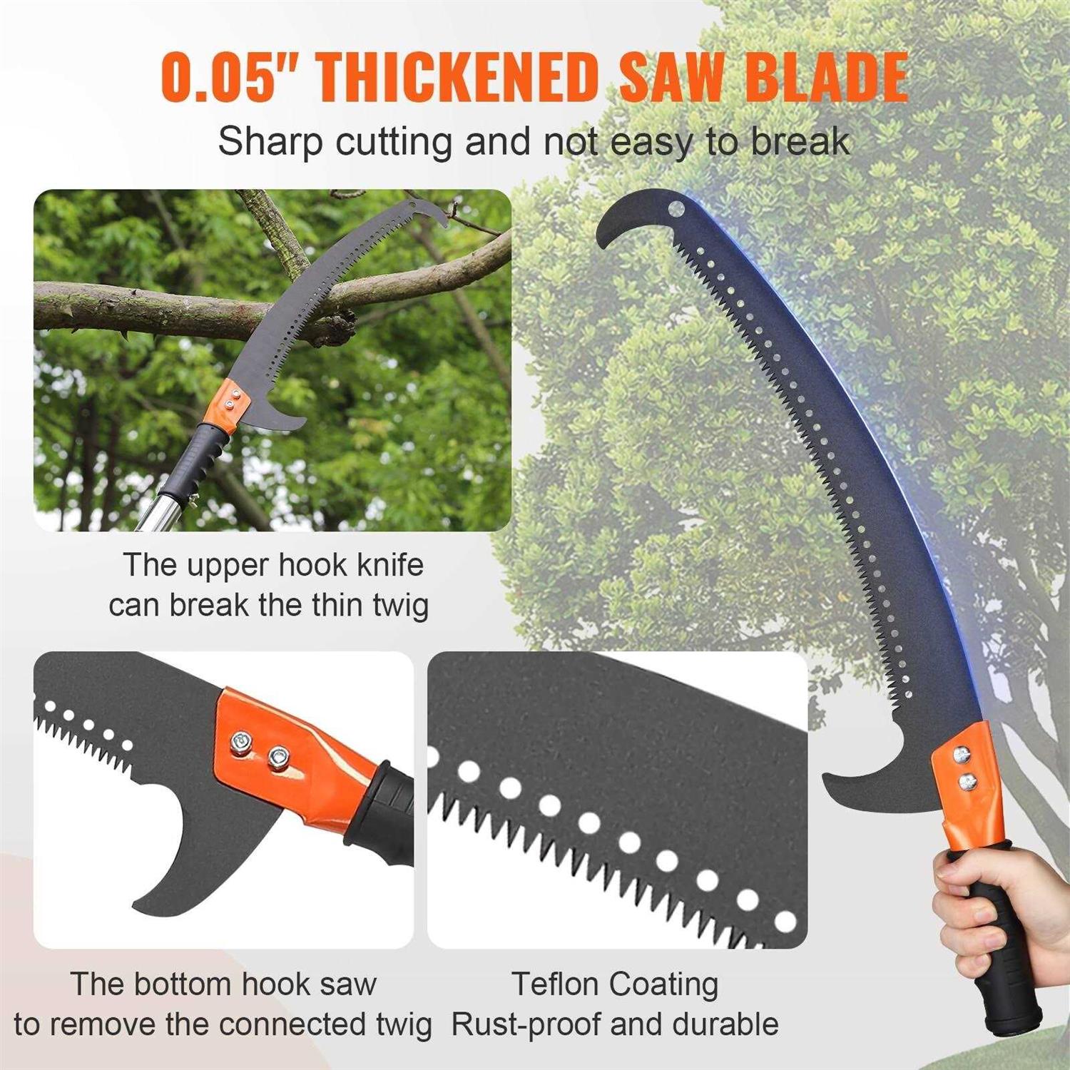 VEVOR Blade Manual Saw Extendable Pruner - Image 4