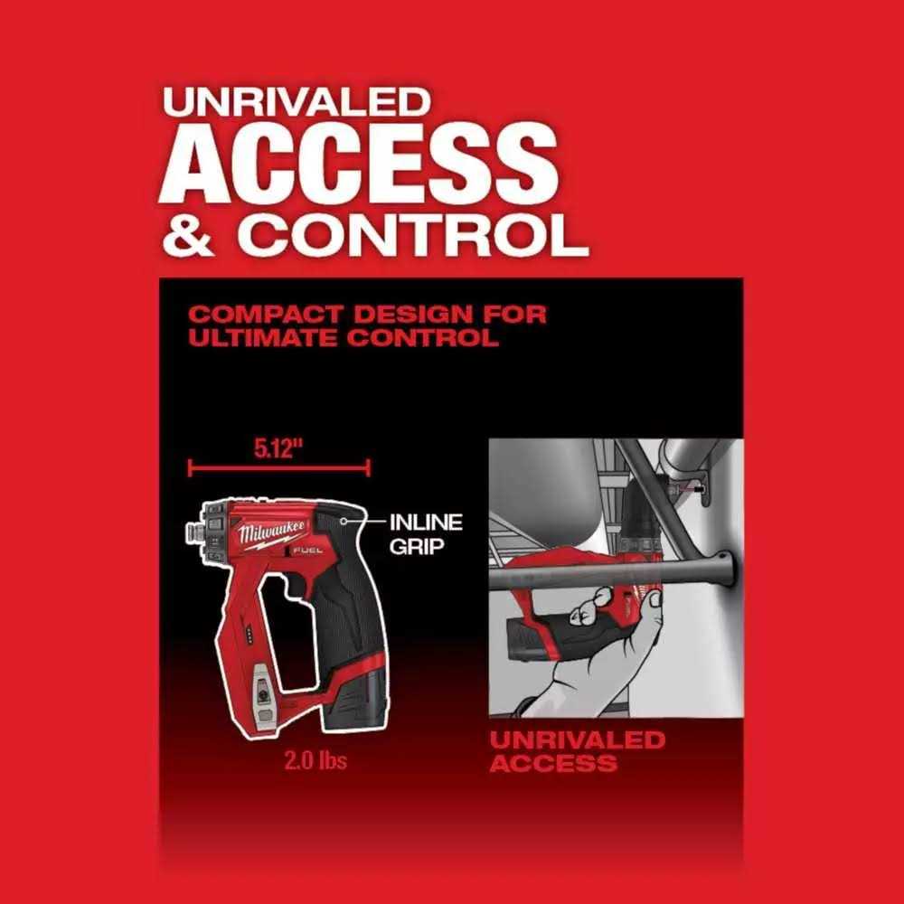 2505-22 Milwaukee M12 FUEL Installation Drill/Driver Kit - Image 3