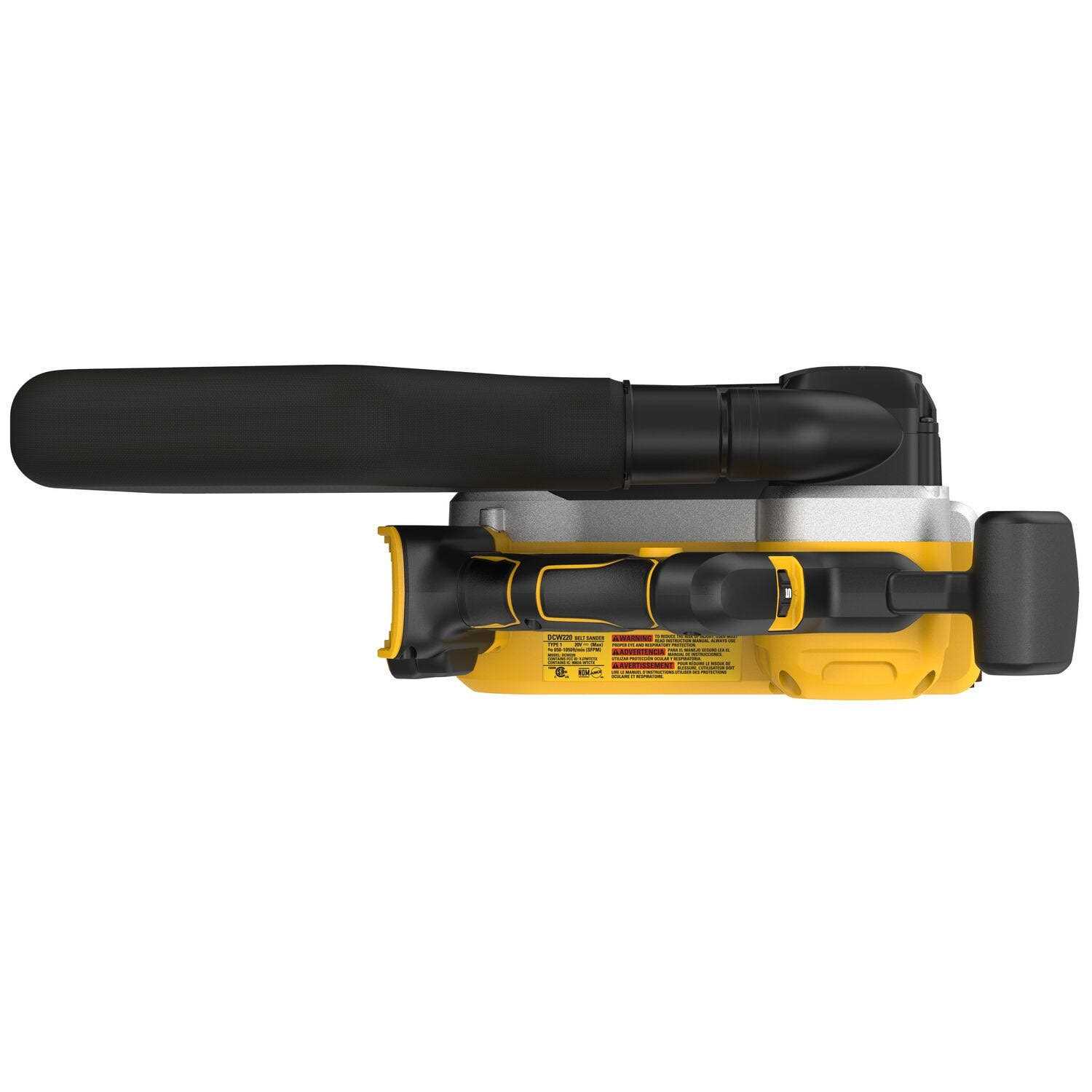 DEWALT 20V MAX XR Brushless Cordless Belt Sander DCW220B - Image 3
