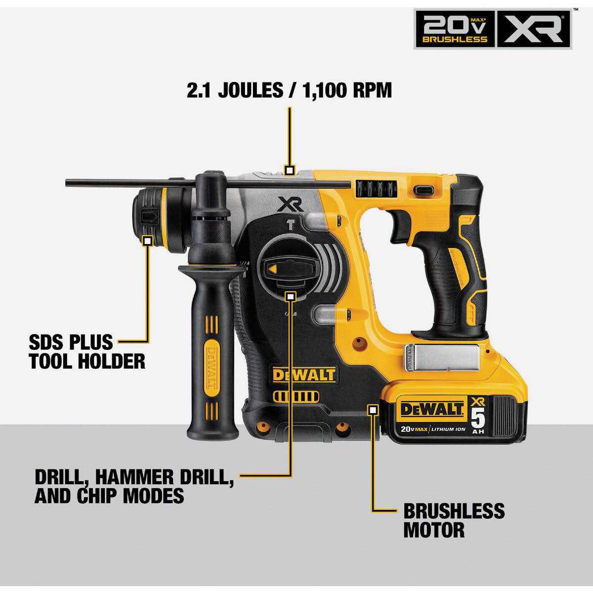 DEWALT DCH273 - Image 3