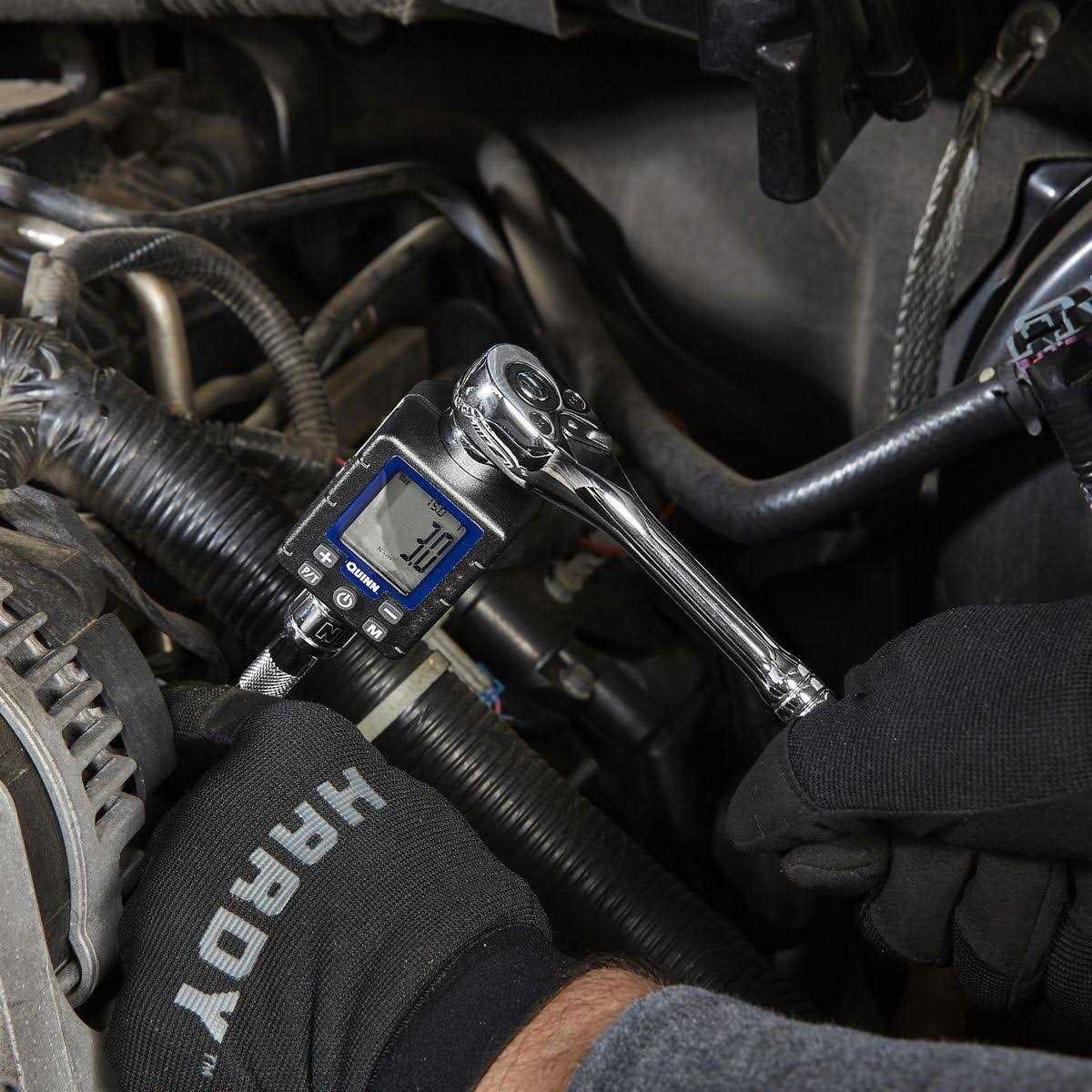 Quinn 3/8 in. Drive 5.9-59 ft. lb. Digital Torque Adapter 58705 - Image 4