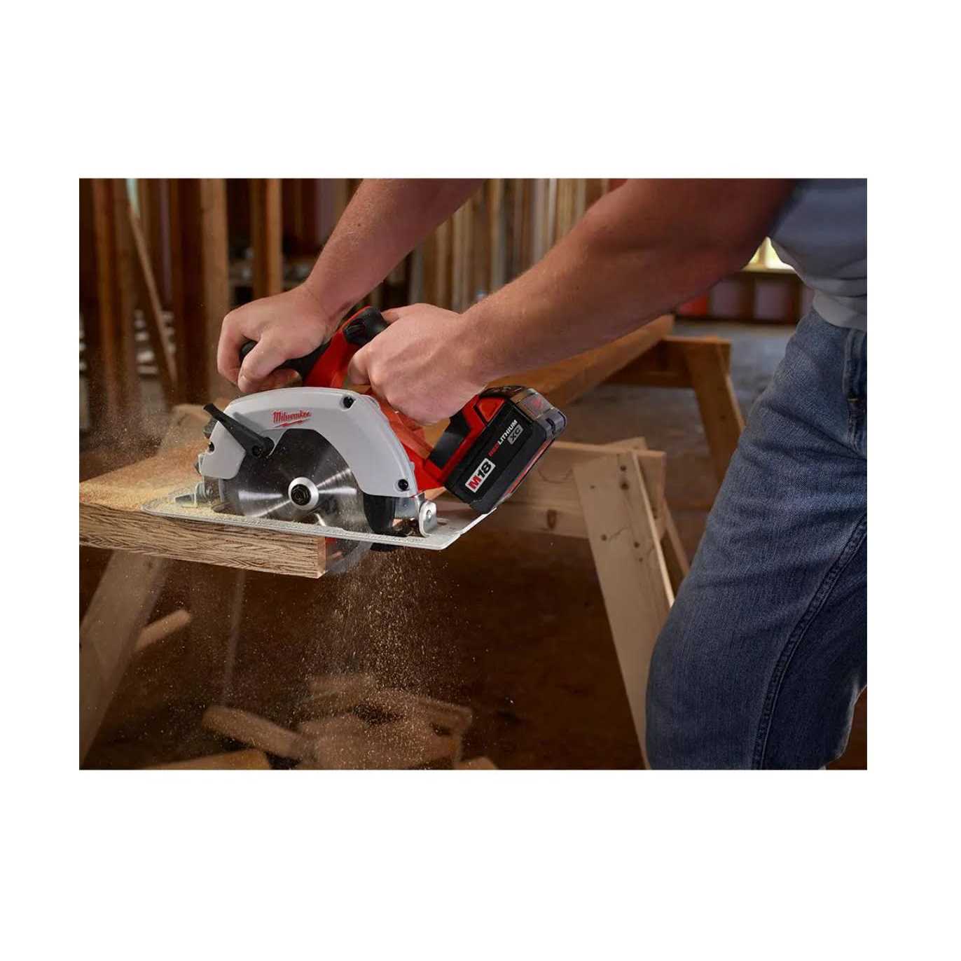 M18 Cordless Lithium-Ion 6-1/2 Circular Saw - Image 4