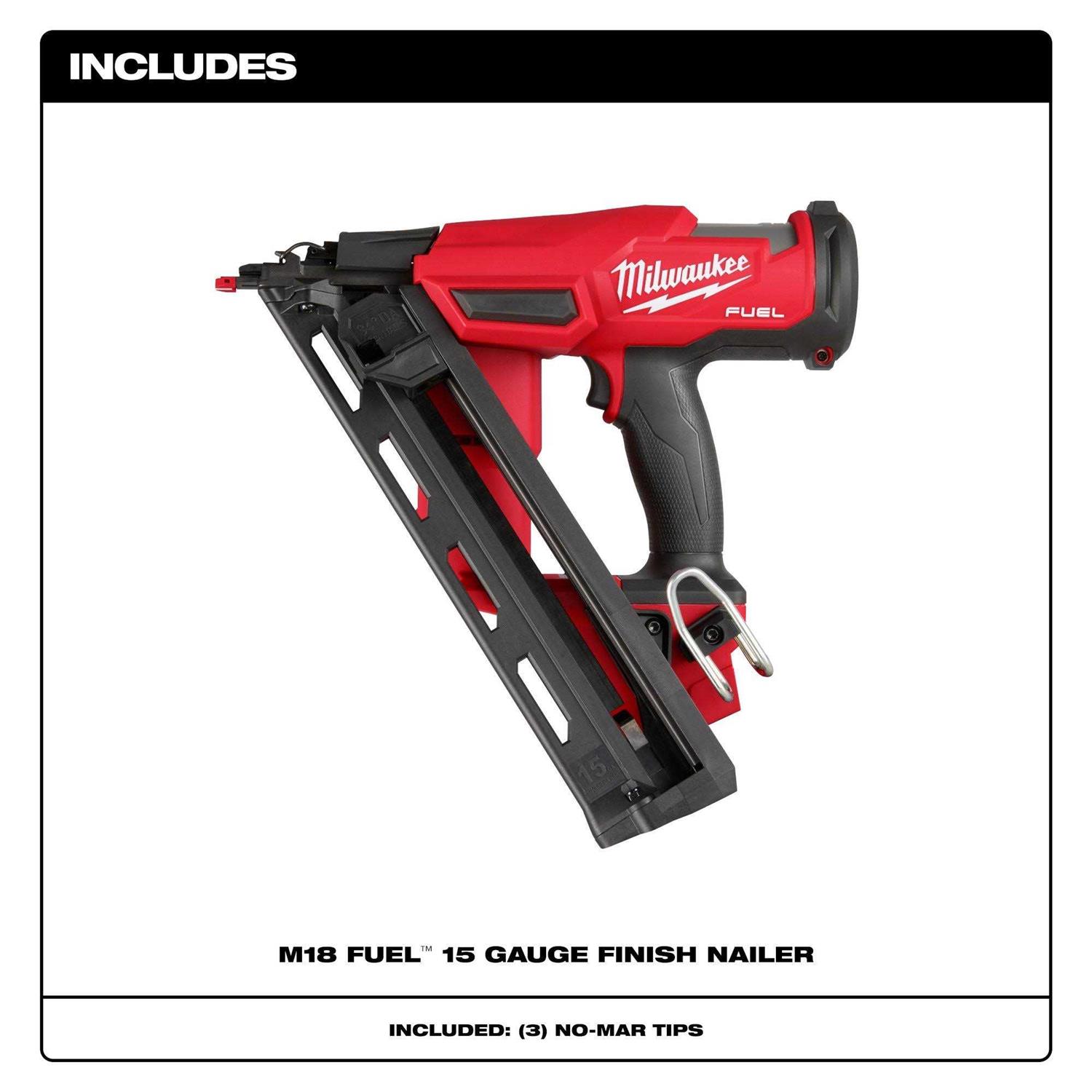 2839-20 Milwaukee M18 FUEL 15 Gauge Finish Nailer - Image 4