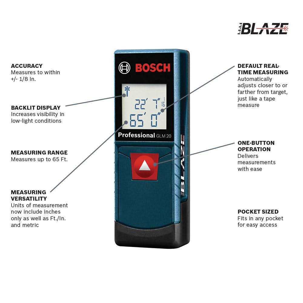 Bosch Laser Measure GLM 20 - Image 2