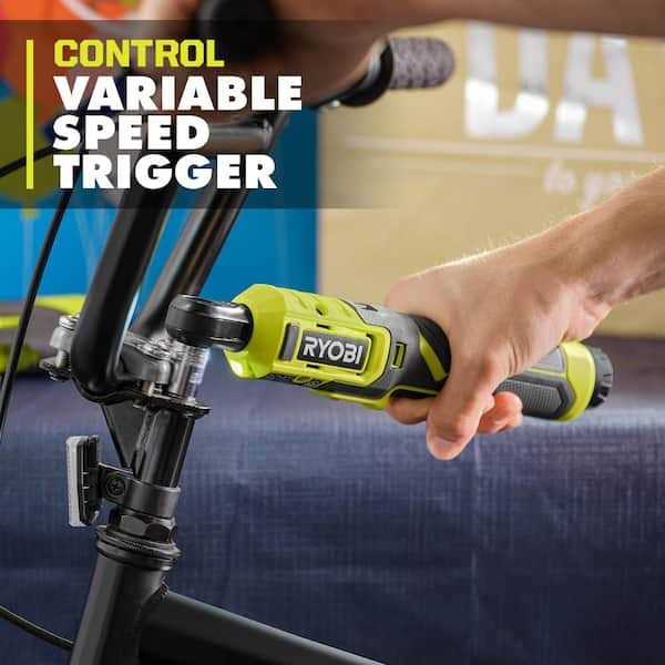 RYOBI USB Lithium 3/8 in. Ratchet Kit with 2.0 Ah Battery and USB Charging Cable - Image 3