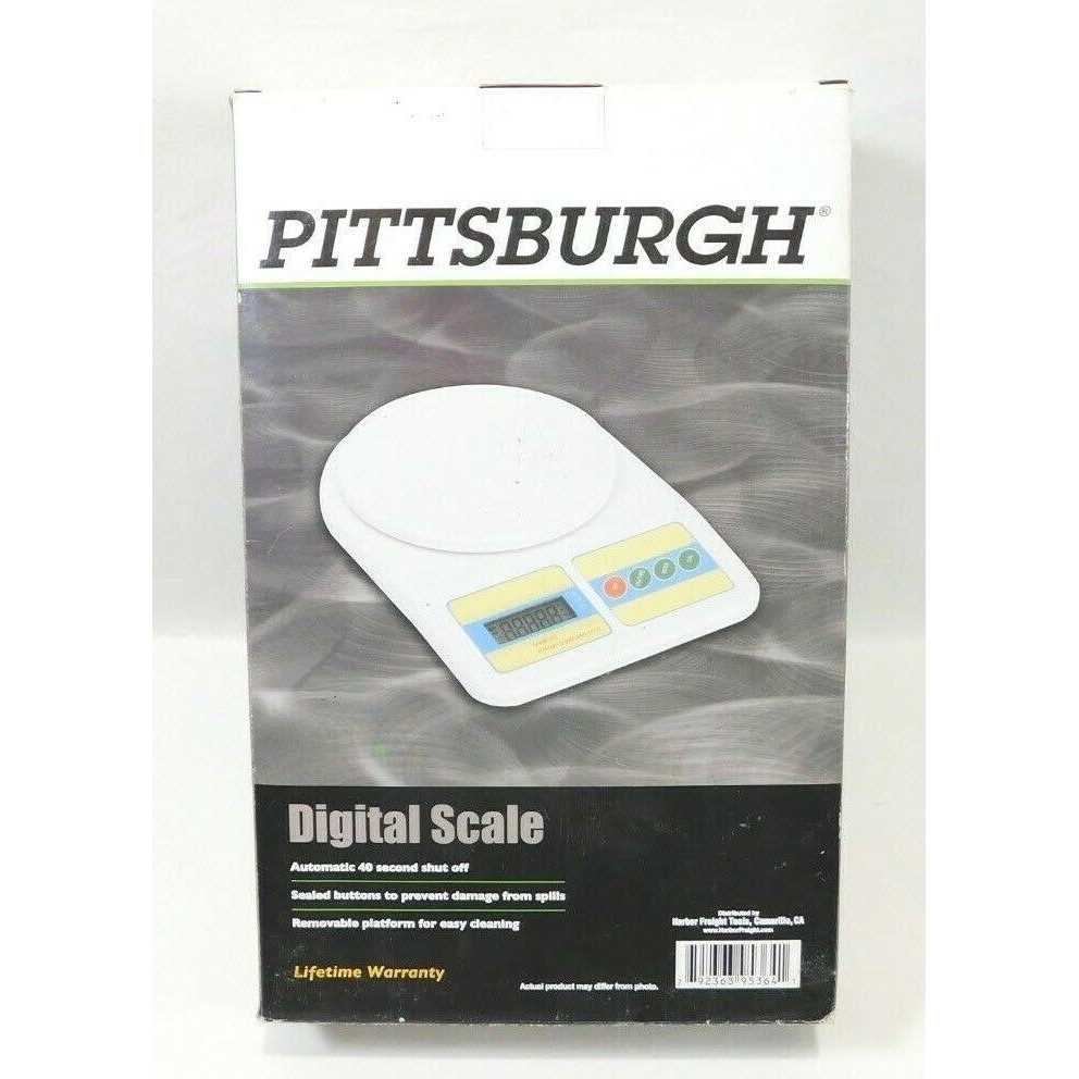 Cen-tech Digital Scale Digital Scale 11 lbs or 5 kg with Lcd Display and Sealed Buttons - Image 4