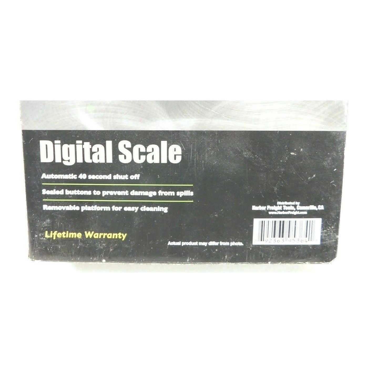 Cen-tech Digital Scale Digital Scale 11 lbs or 5 kg with Lcd Display and Sealed Buttons - Image 5