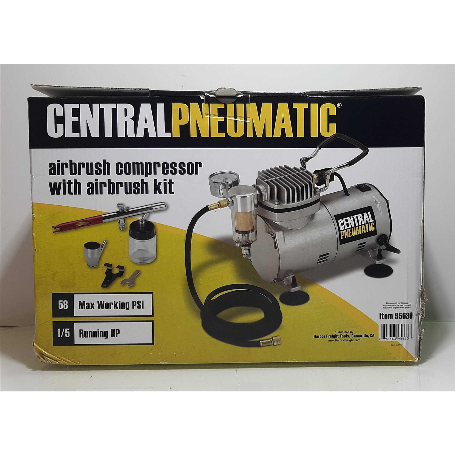 Central Pneumatic Airbrush Compressor Kit - Image 4