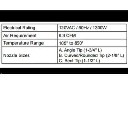 Chicago Electric 1300 Watt Plastic Welding Kit with Air Motor and Temperature Adjustment - Image 3