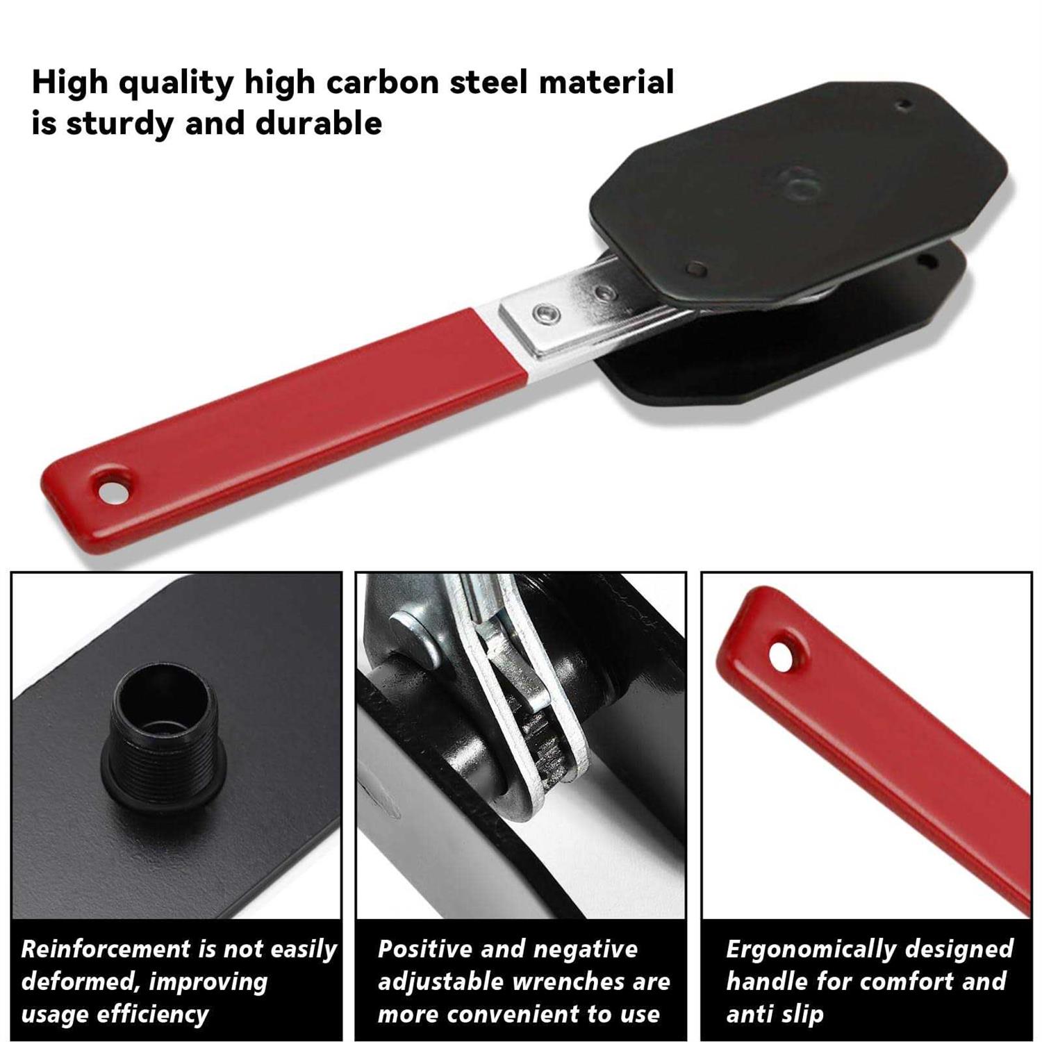 360a Brake Caliper Press Tool with 4 Hangers in 1 Universal Disc Compression Ratchet Piston Spreader Single Twin Quad at MechanicSurplus.com - Image 5