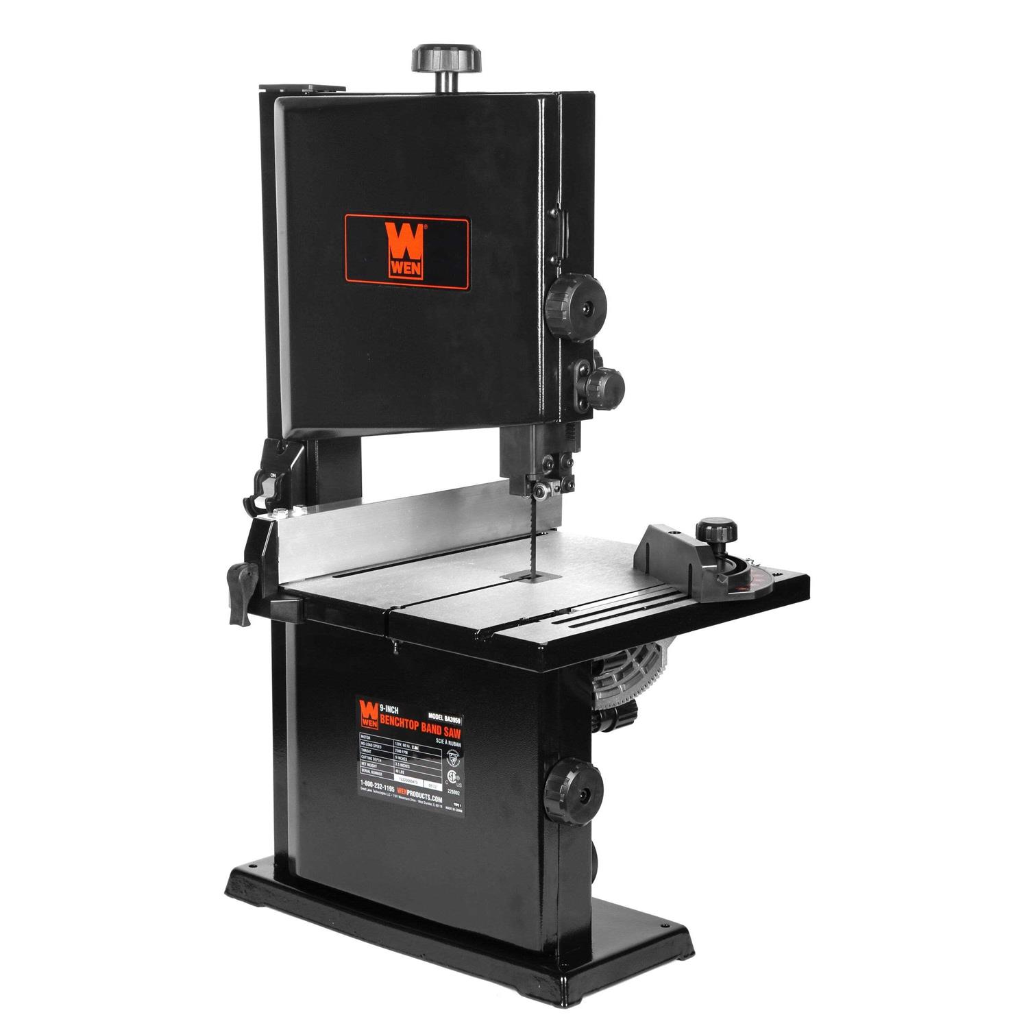 WEN 2.8 Amp 9-Inch Benchtop Band Saw