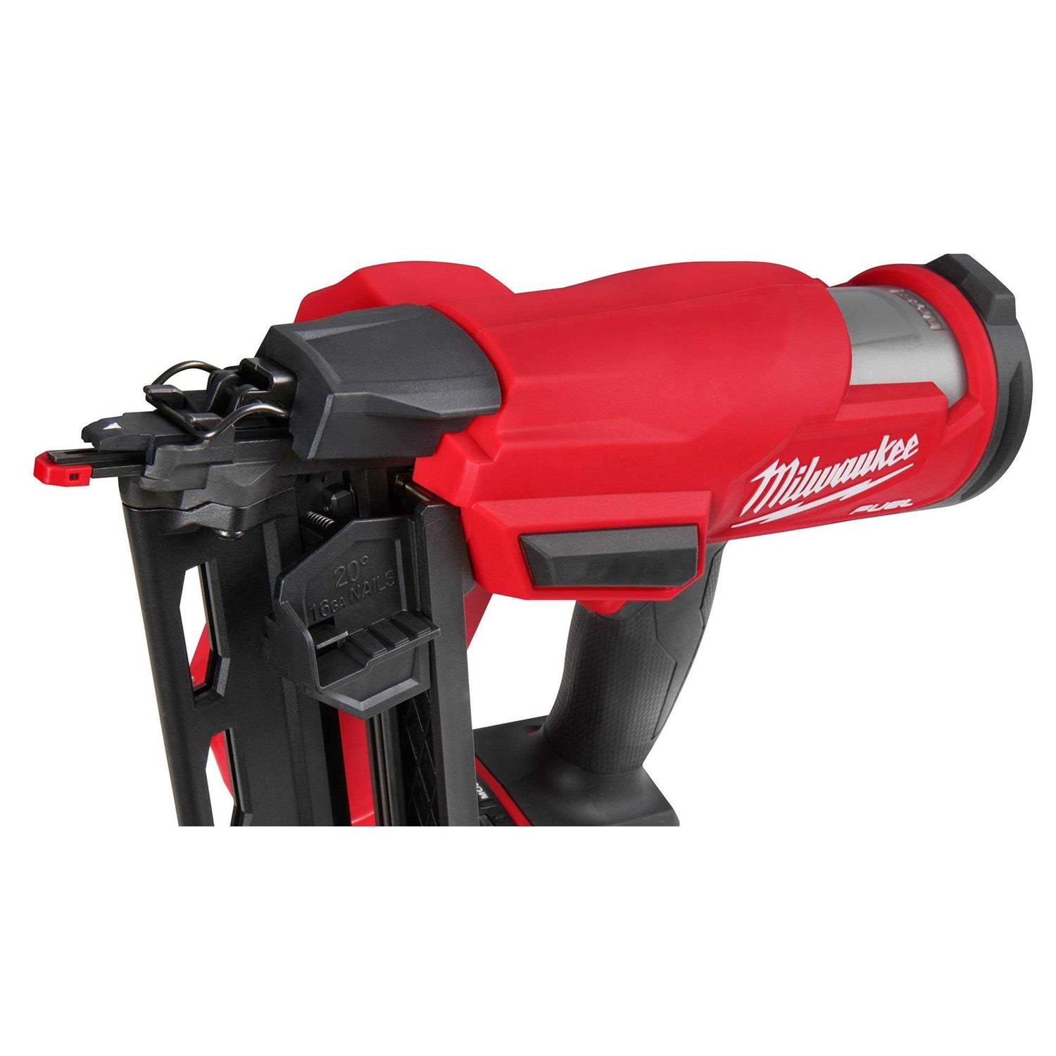 2841-20 Milwaukee M18 FUEL 16 Gauge Angled Finish Nailer - Image 3