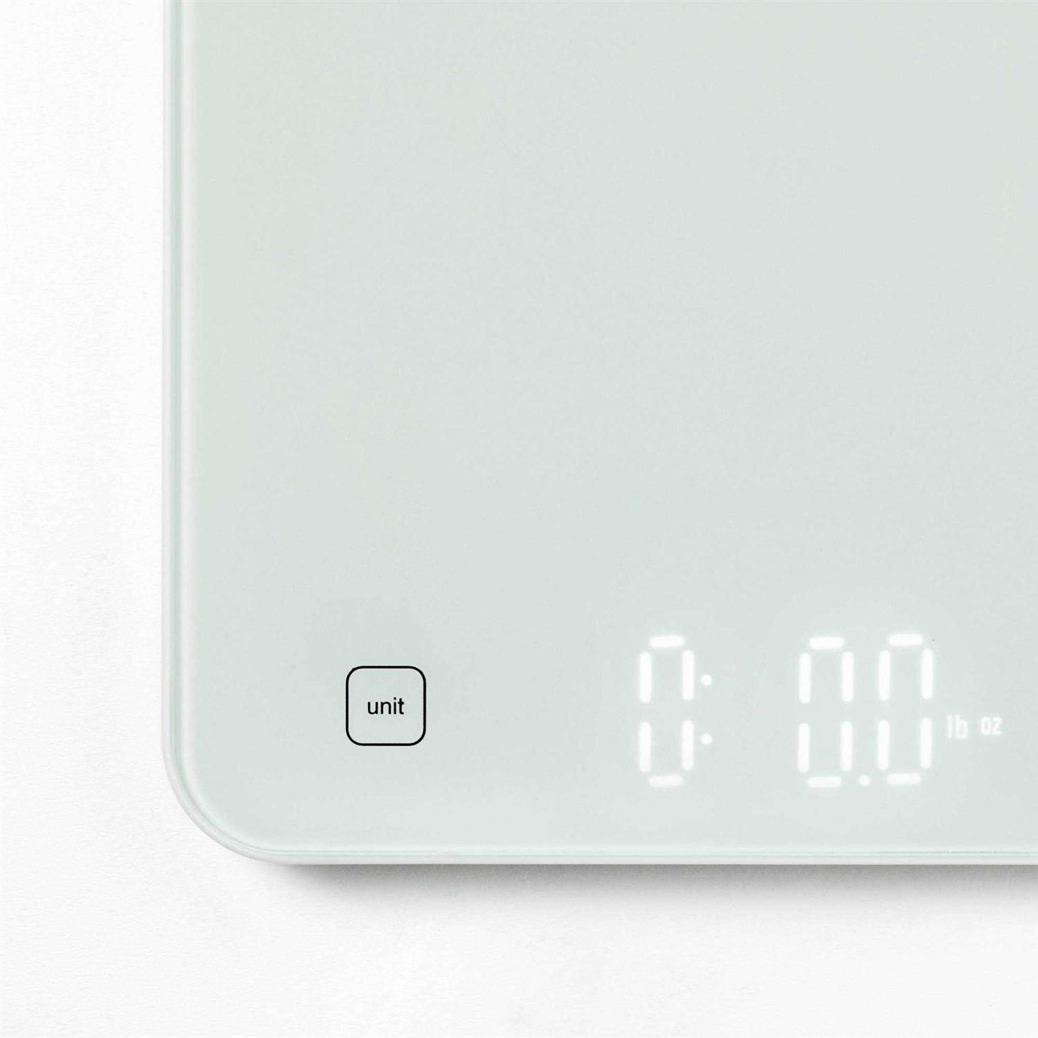 Figmint 11lb Digital Kitchen Food Scale White - Image 3