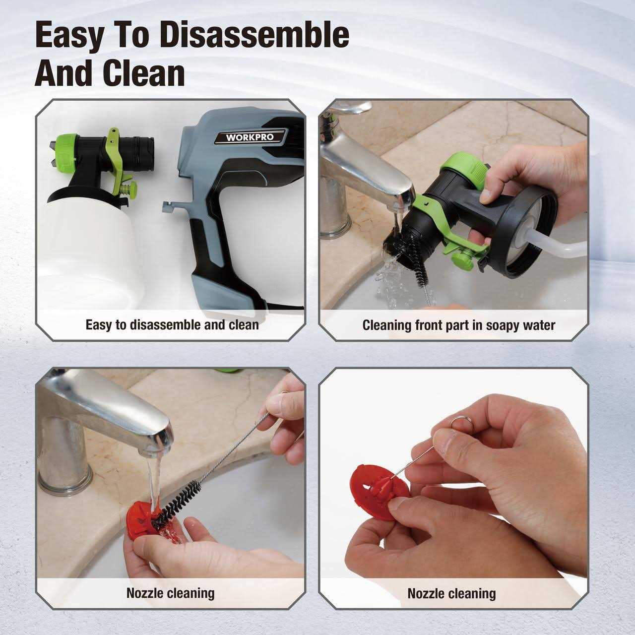 Workpro Plus 14GPH Electric Paint Sprayer - Image 5