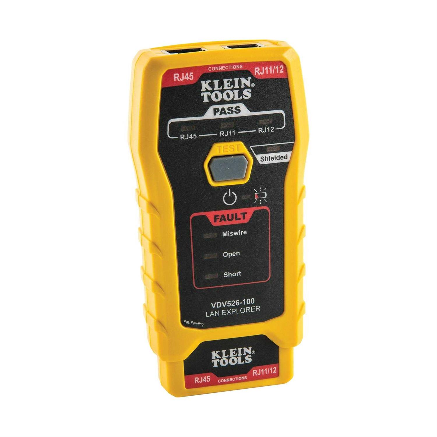 Klein Tools VDV526-100 LAN Explorer Data Cable Tester Remote