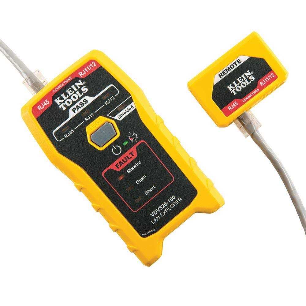 Klein Tools VDV526-100 LAN Explorer Data Cable Tester Remote - Image 3