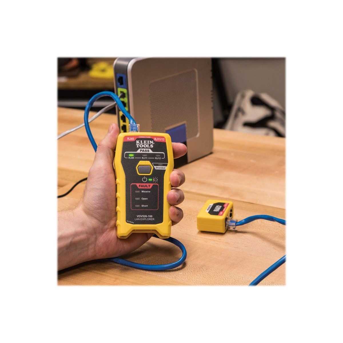 Klein Tools VDV526-100 LAN Explorer Data Cable Tester Remote - Image 5