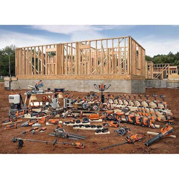 RIDGID 18V Cordless 2-Tool Combo Kit with Jig Saw and Grinder - Image 3