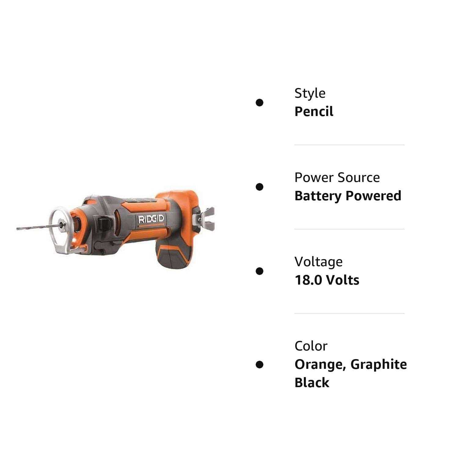 RIDGID 18V Drywall Cut-Out Tool - Image 2