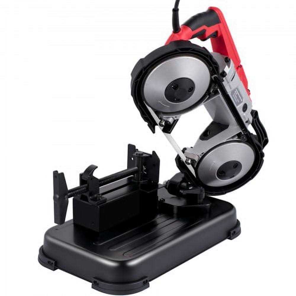 VEVOR Portable Band Saw 110V Removable Alloy Steel Base Cordless Band Saw 5 Cutting Capacity Hand held Band Saw BXSD5INCH110VEXOVV1 - Image 5