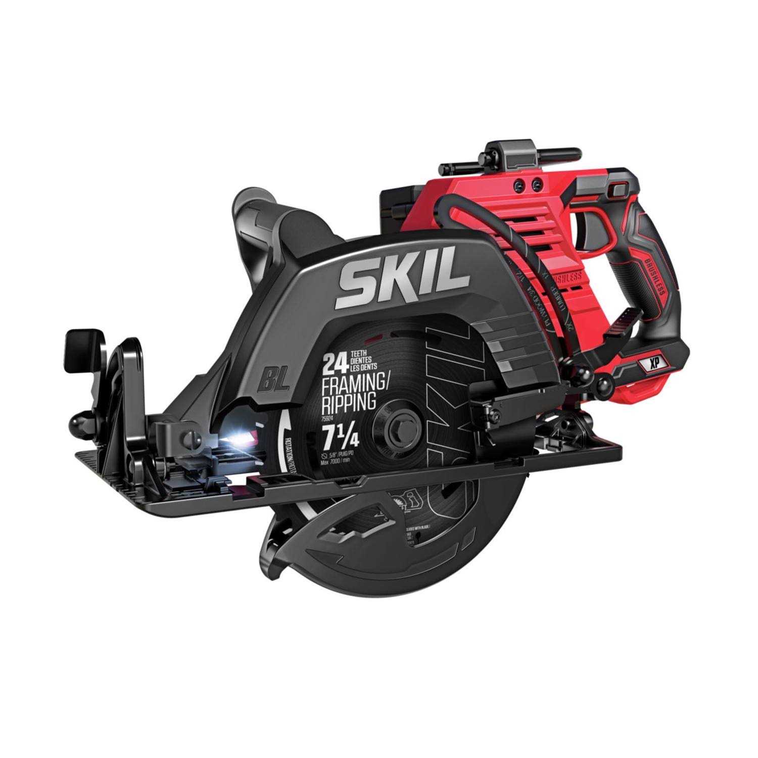 SKIL PWR CORE 20 XP Brushless 7-1/4 Rear Handle Circular Saw Kit CR5429B-20