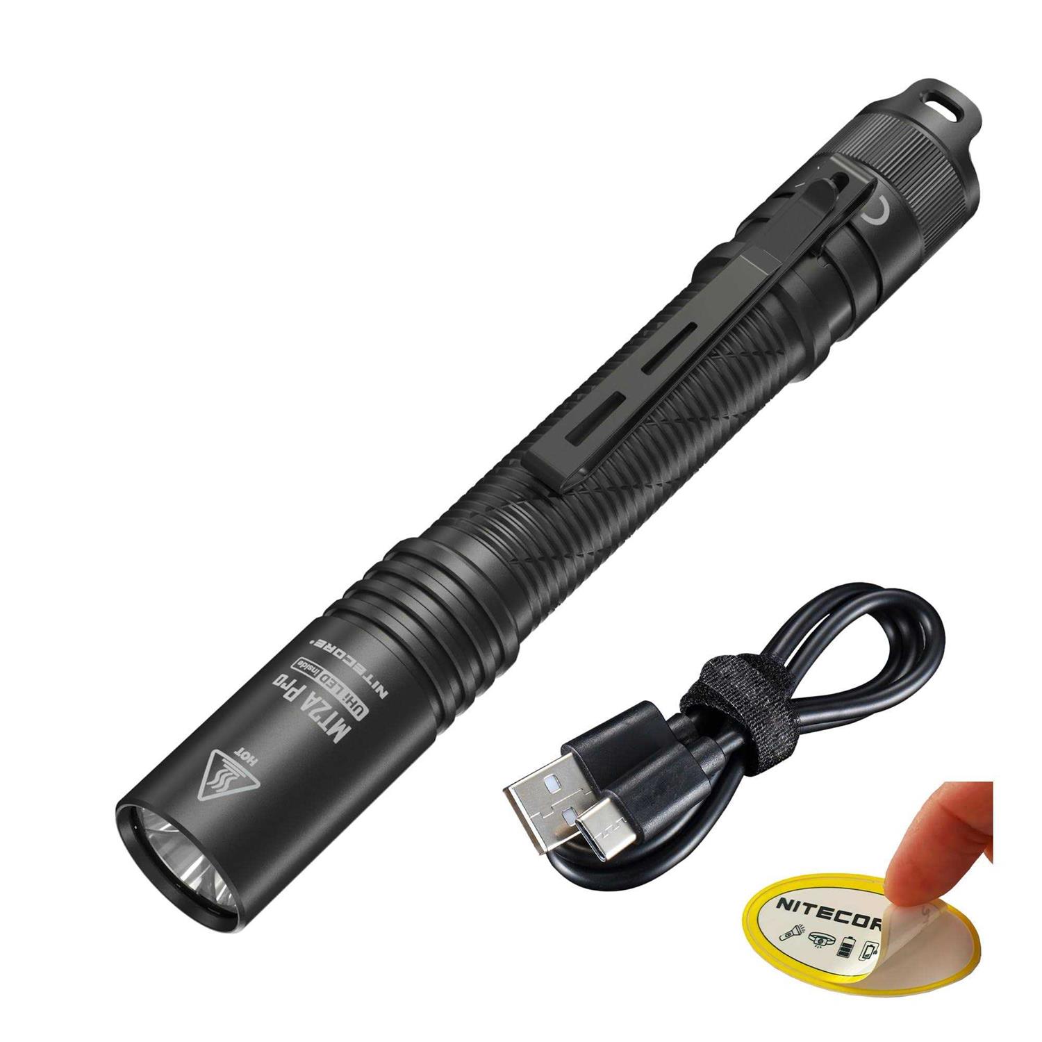 Nitecore MT2A Pro 1000 Lumen LED EDC Rechargeable Flashlight