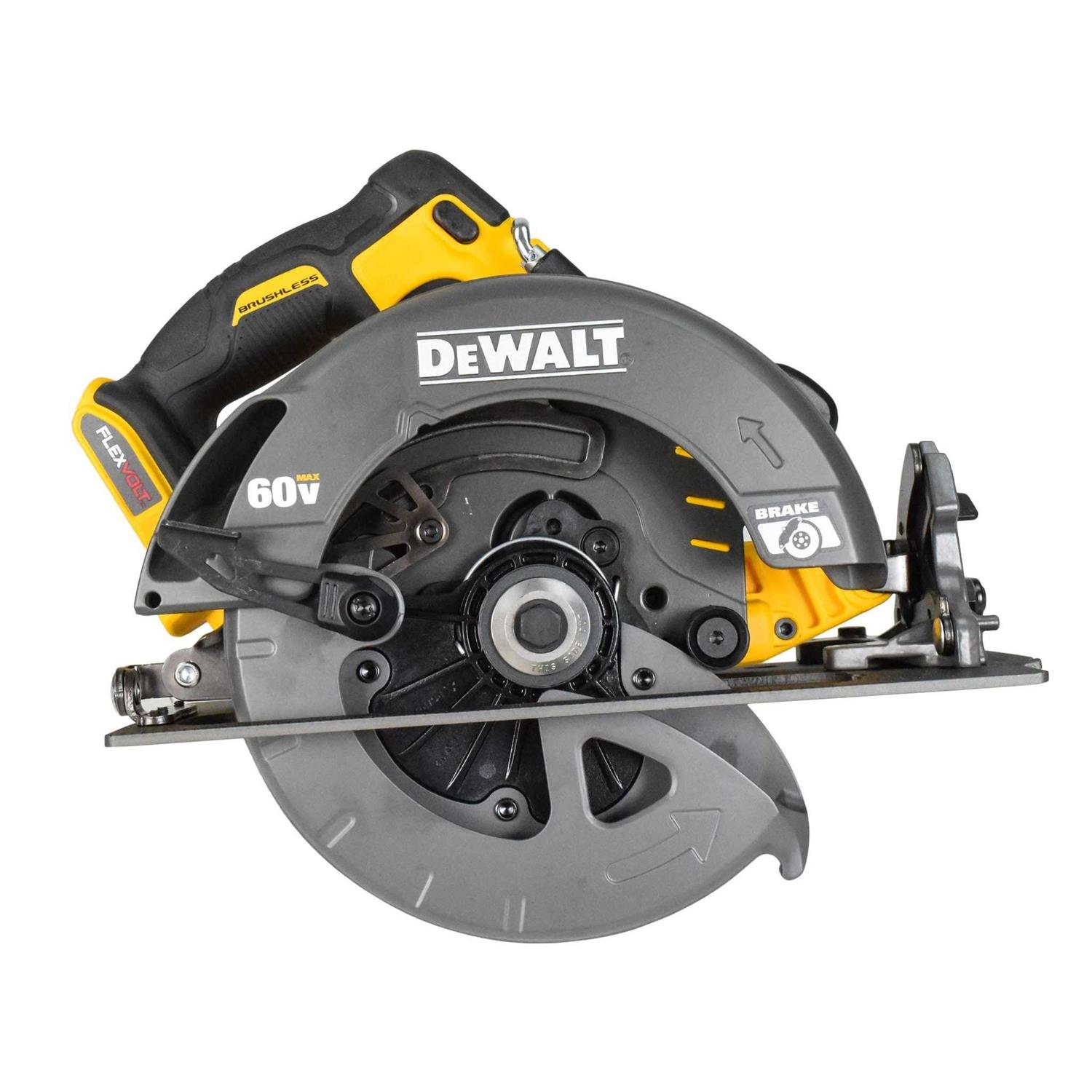 DeWalt DCS578B 60V Max FLEXVOLT 7-1/4 Brushless Cordless Circular Saw with Brake - Image 2
