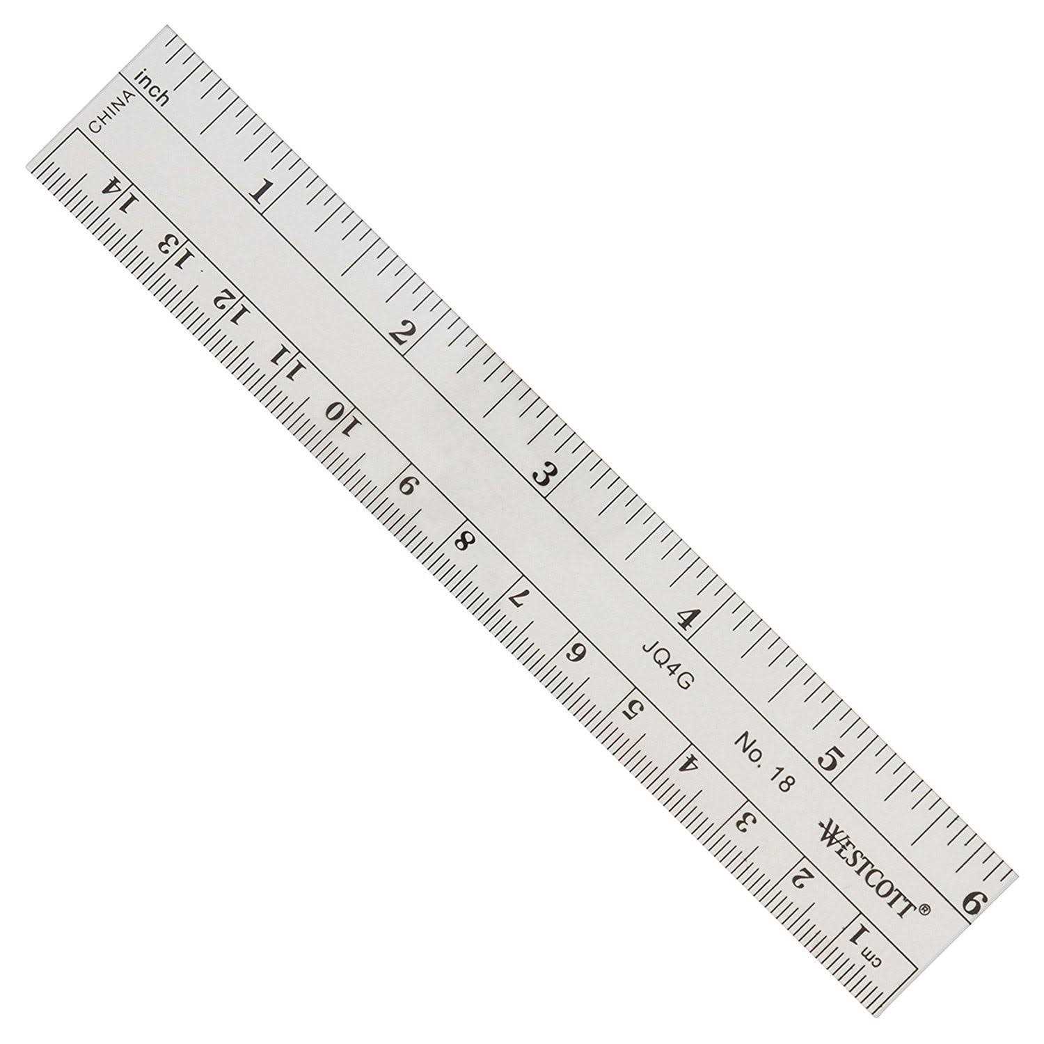 Westcott Acrylic See-Through Ruler