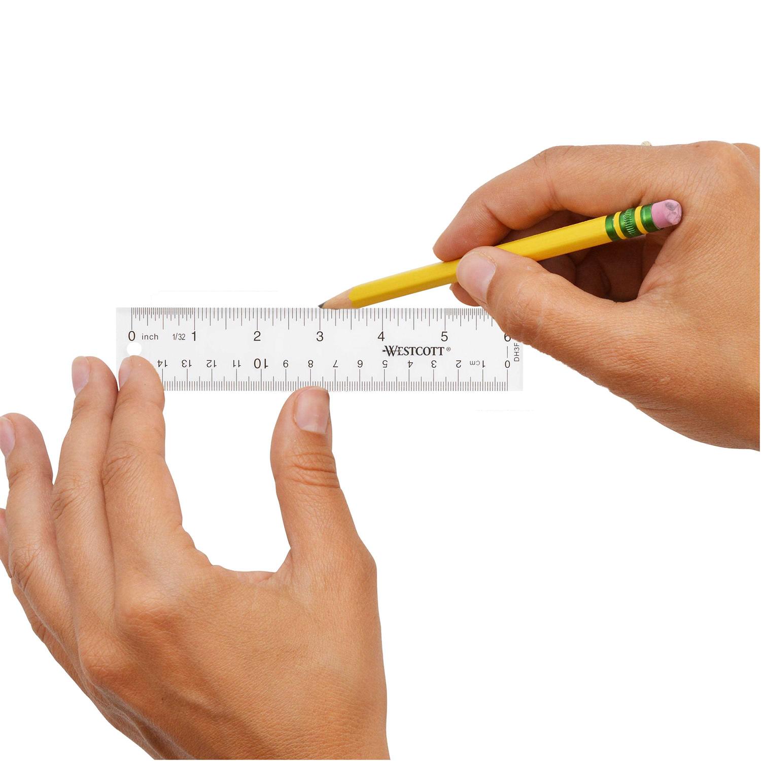 Westcott Acrylic See-Through Ruler - Image 2