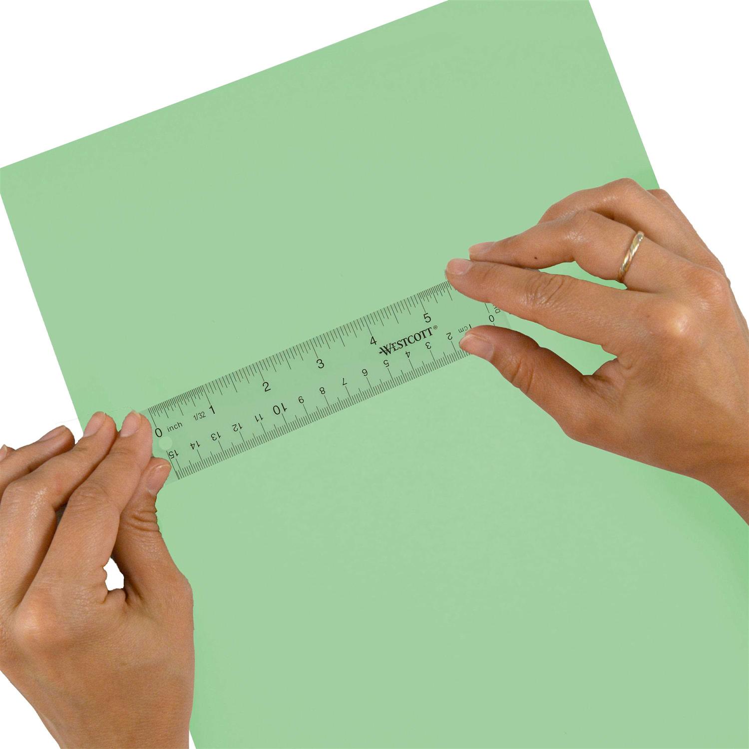Westcott Acrylic See-Through Ruler - Image 3