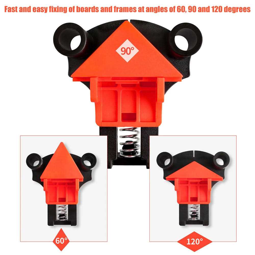 90 Degree Angle Clamps Woodworking Corner Clip Right Angle Clip Fixer - Image 3