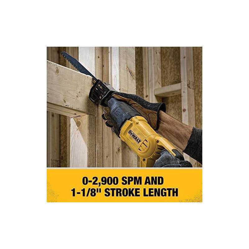 Dewalt Amp Reciprocating Saw DWE305 - Image 4