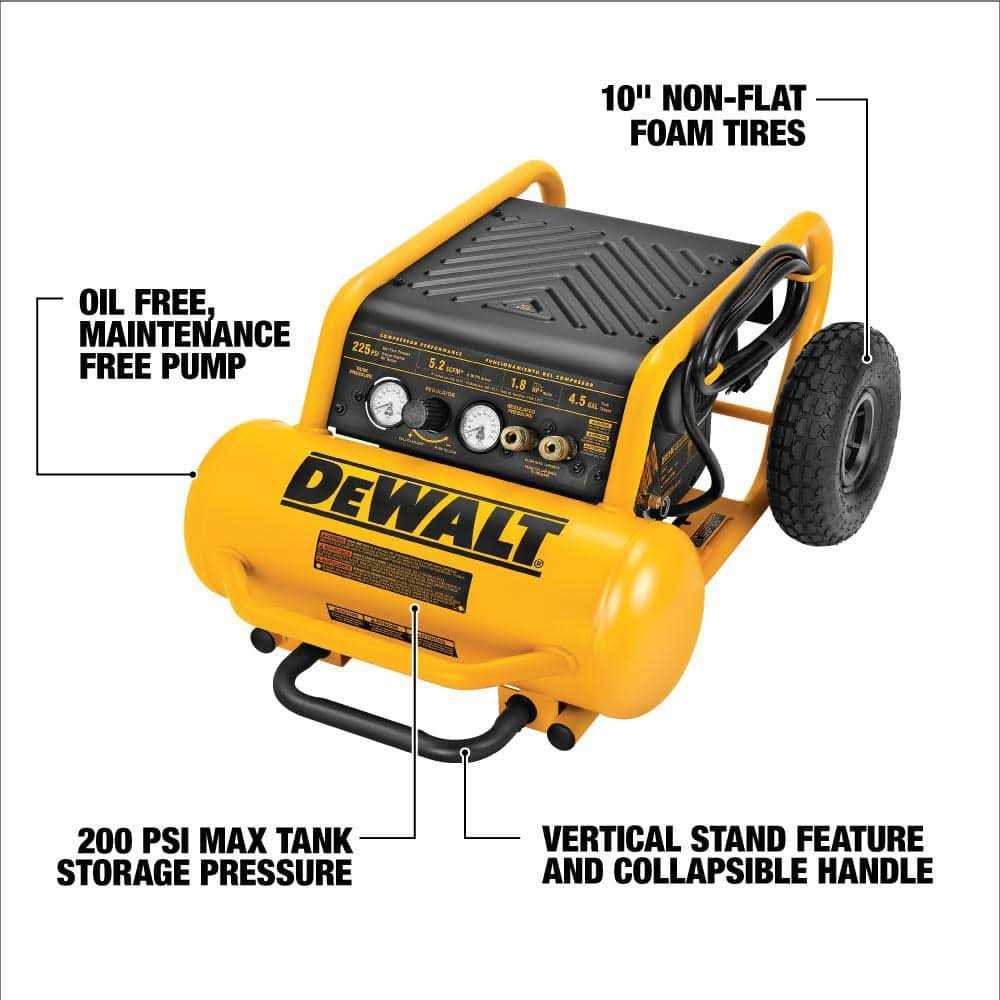 DeWalt D55146 Portable Air Compressor - Image 2